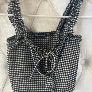 Pretty Little Thing Gingham Tank Top